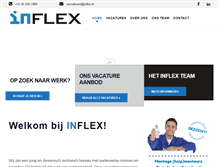 Tablet Screenshot of inflex.nl